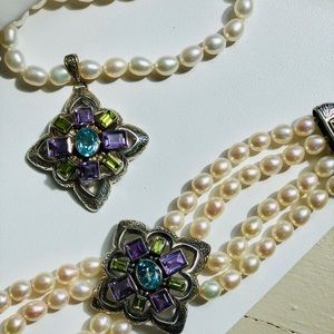 Janice Girardi, necklace bracelet set